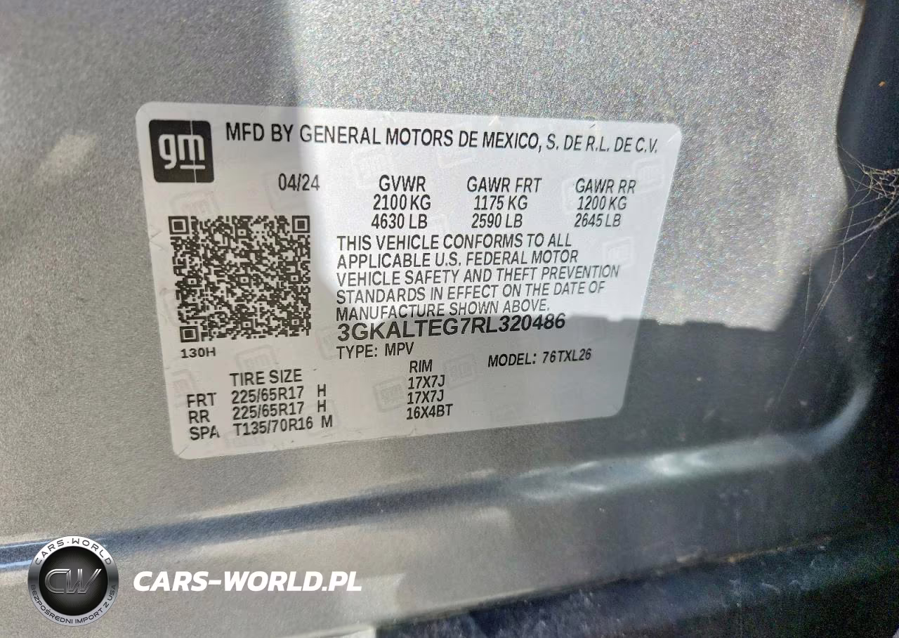 2024 GMC Terrain Awd Sle VIN:3GKALTEG7RL320486 - 13