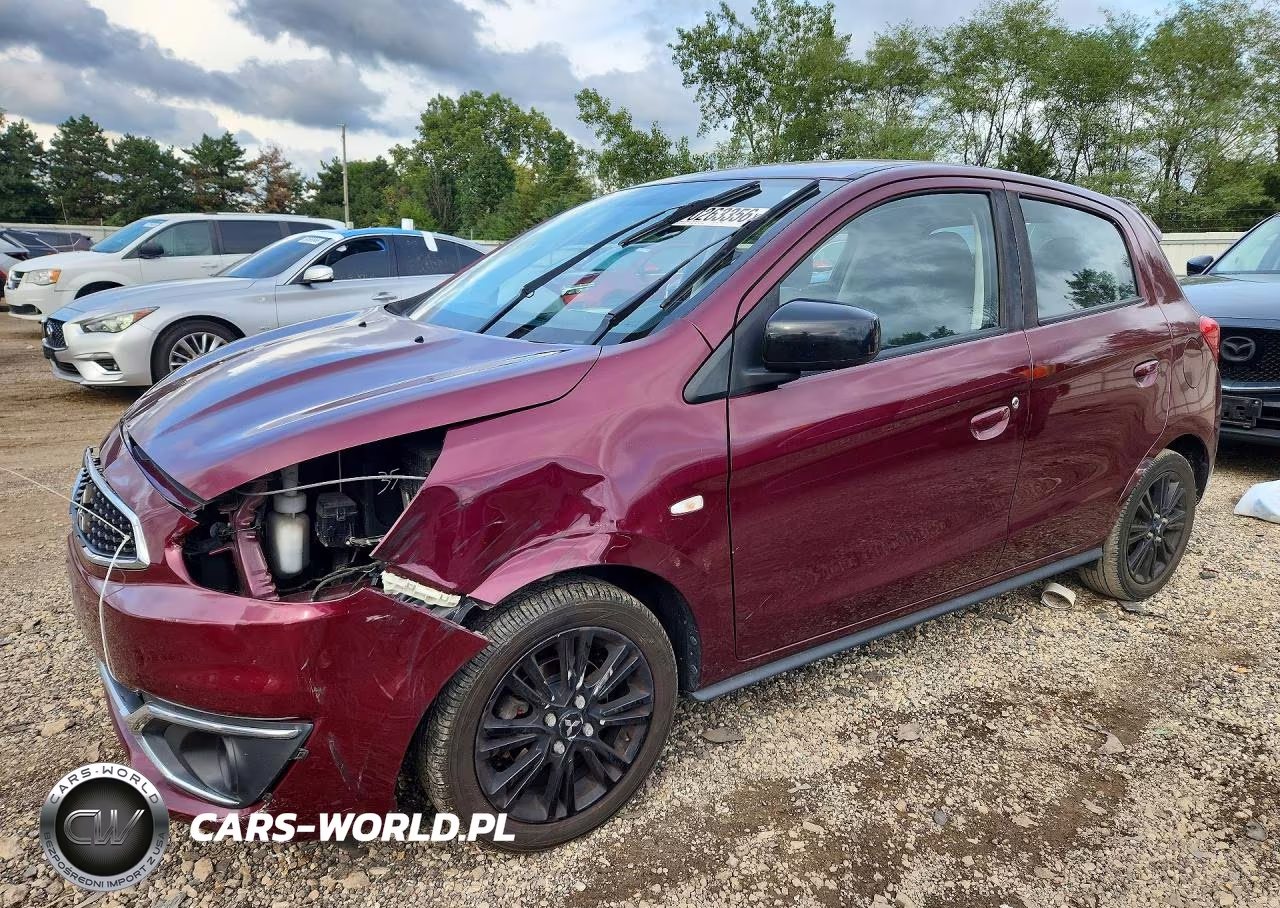 2019 Mitsubishi Mirage Le VIN:ML32A5HJ7KH002223 - 1