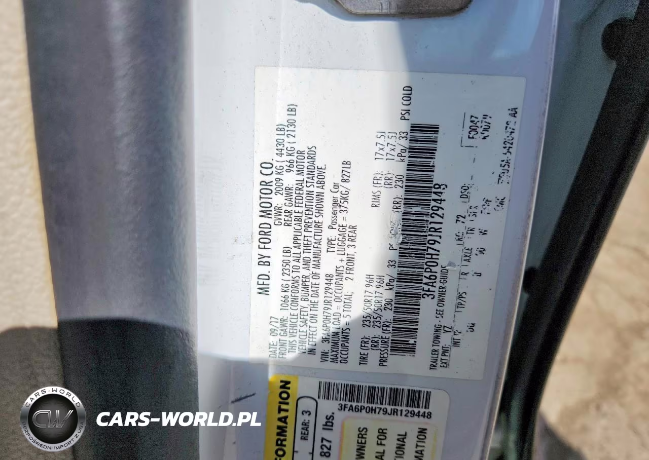 2018 Ford Fusion Se VIN:3FA6P0H79JR129448 - 12