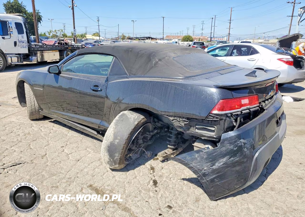 2014 Chevrolet Camaro Lt VIN:2G1FB3D3XE9282583 - 2