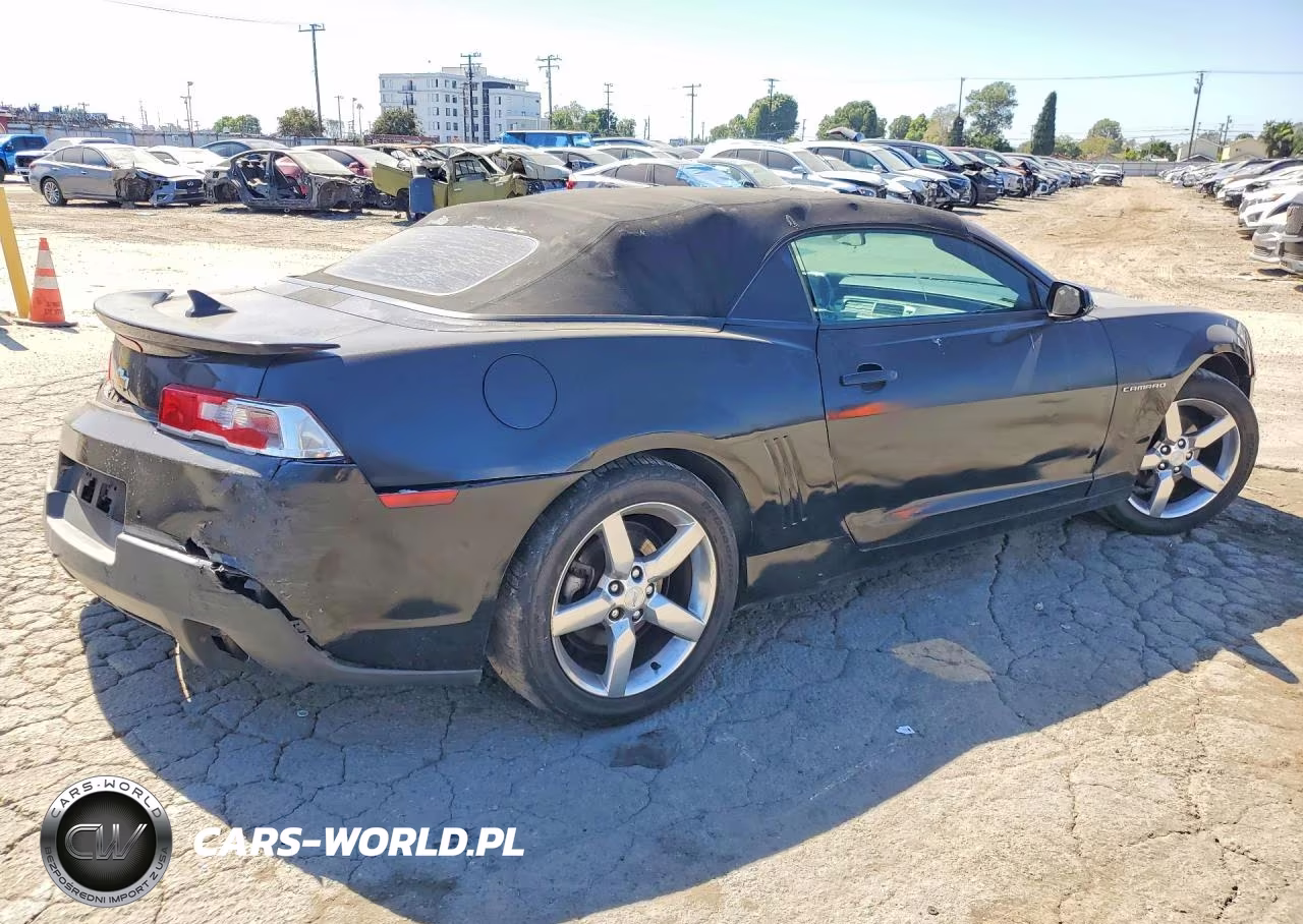 2014 Chevrolet Camaro Lt VIN:2G1FB3D3XE9282583 - 3