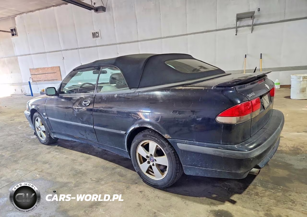 2001 Saab 9-3 Se VIN:YS3DF78K017012147 - 2