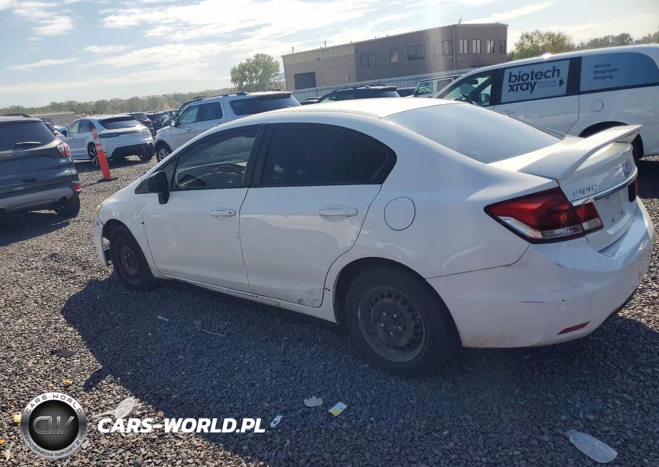 2014 Honda Civic Lx VIN:2HGFB2F51EH510266 - 2