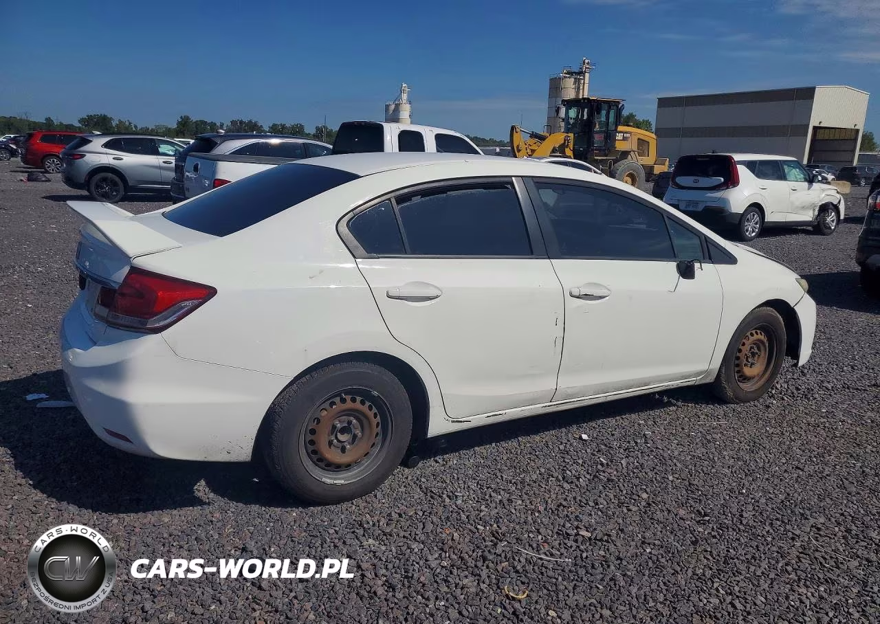2014 Honda Civic Lx VIN:2HGFB2F51EH510266 - 3