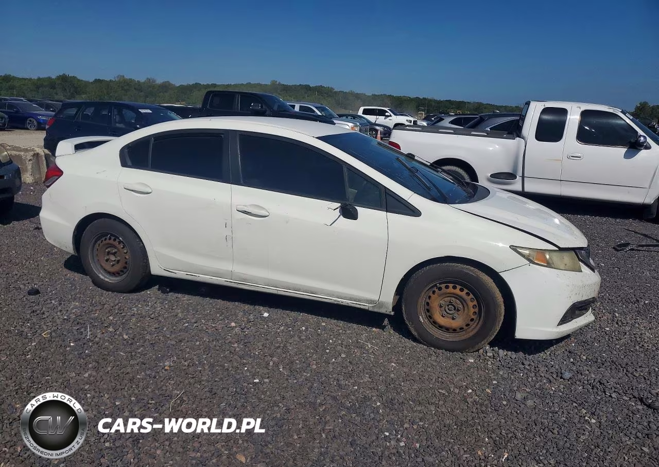 2014 Honda Civic Lx VIN:2HGFB2F51EH510266 - 4