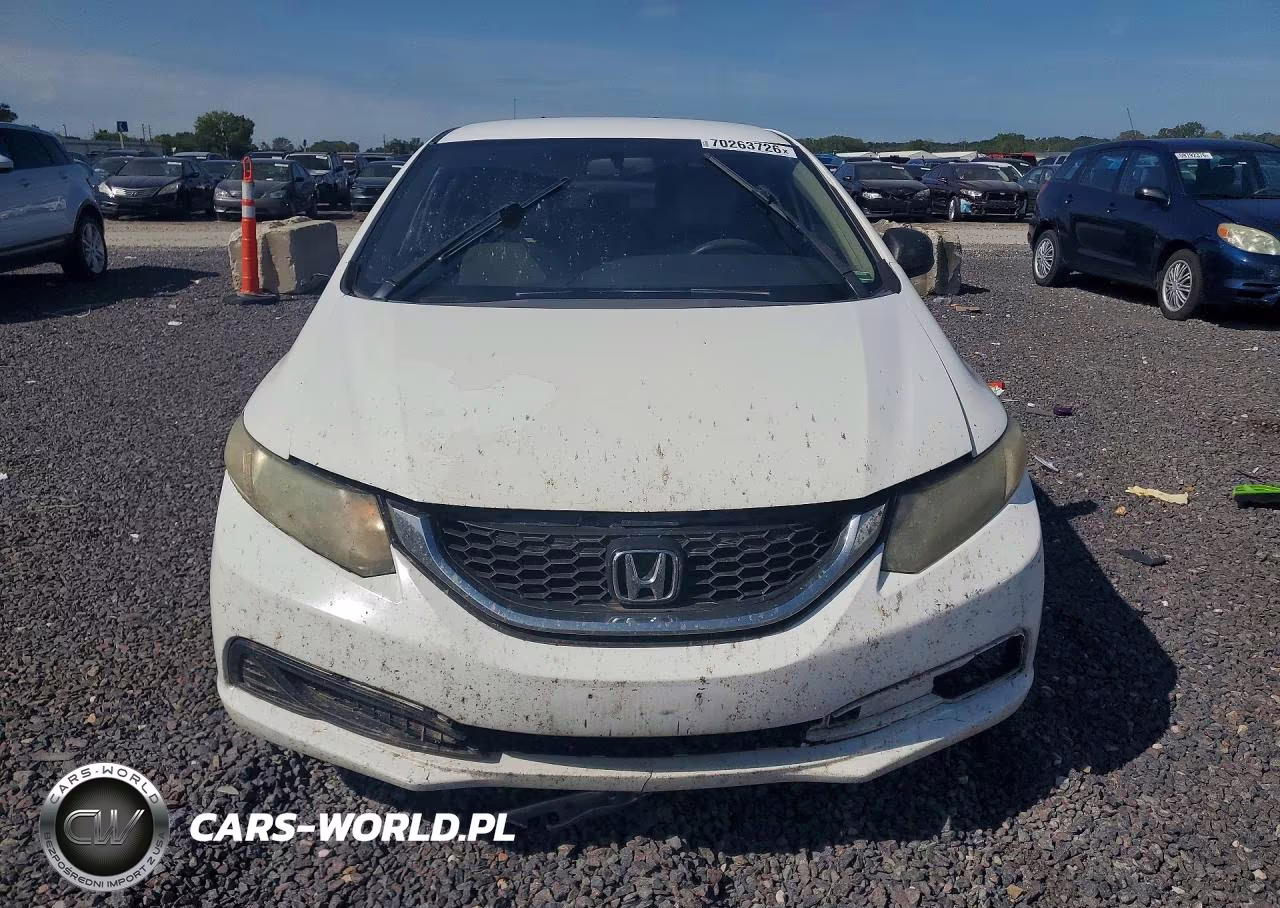 2014 Honda Civic Lx VIN:2HGFB2F51EH510266 - 5