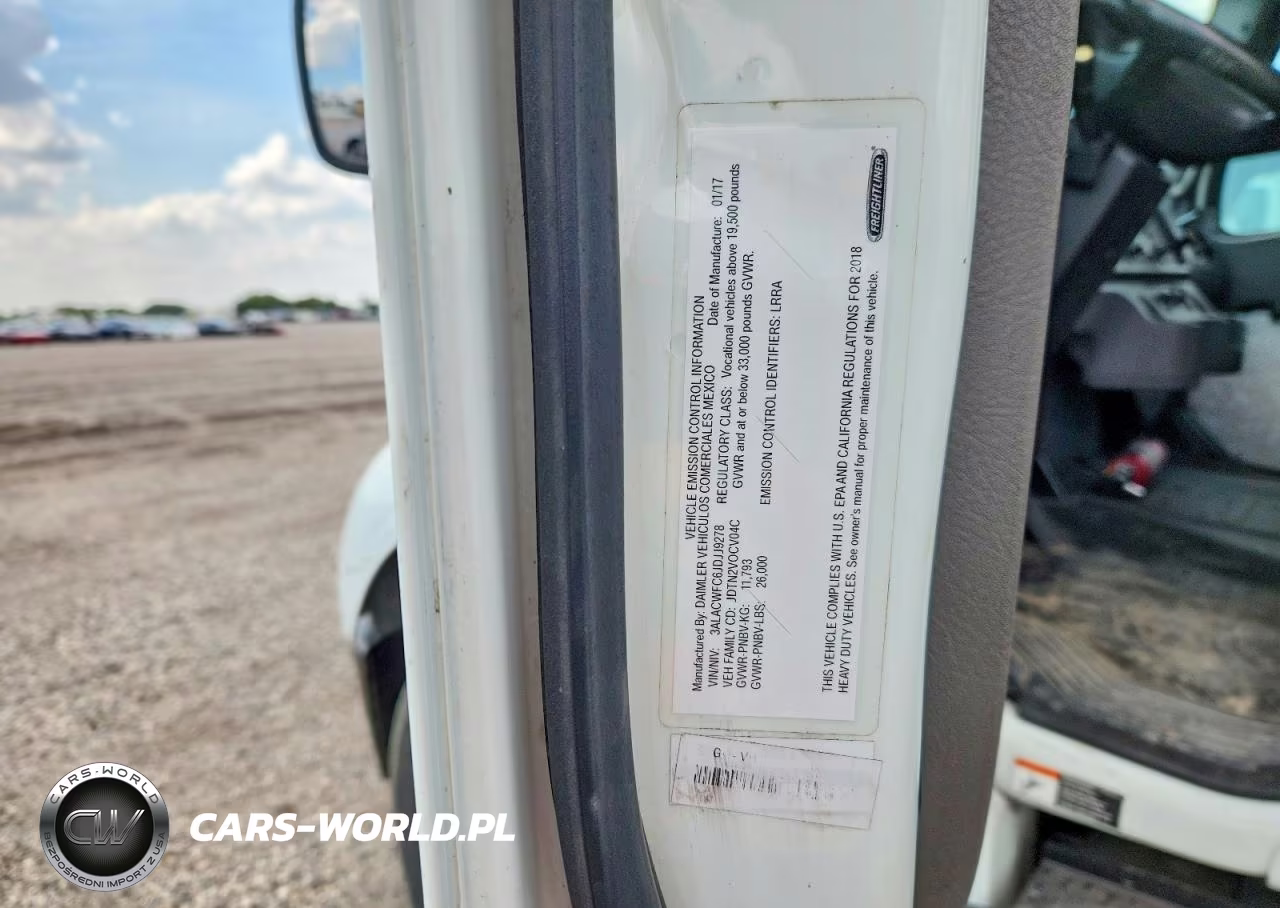 2018 Freightliner M2 106 Medium Duty VIN:3ALACWFC6JDJJ9278 - 12