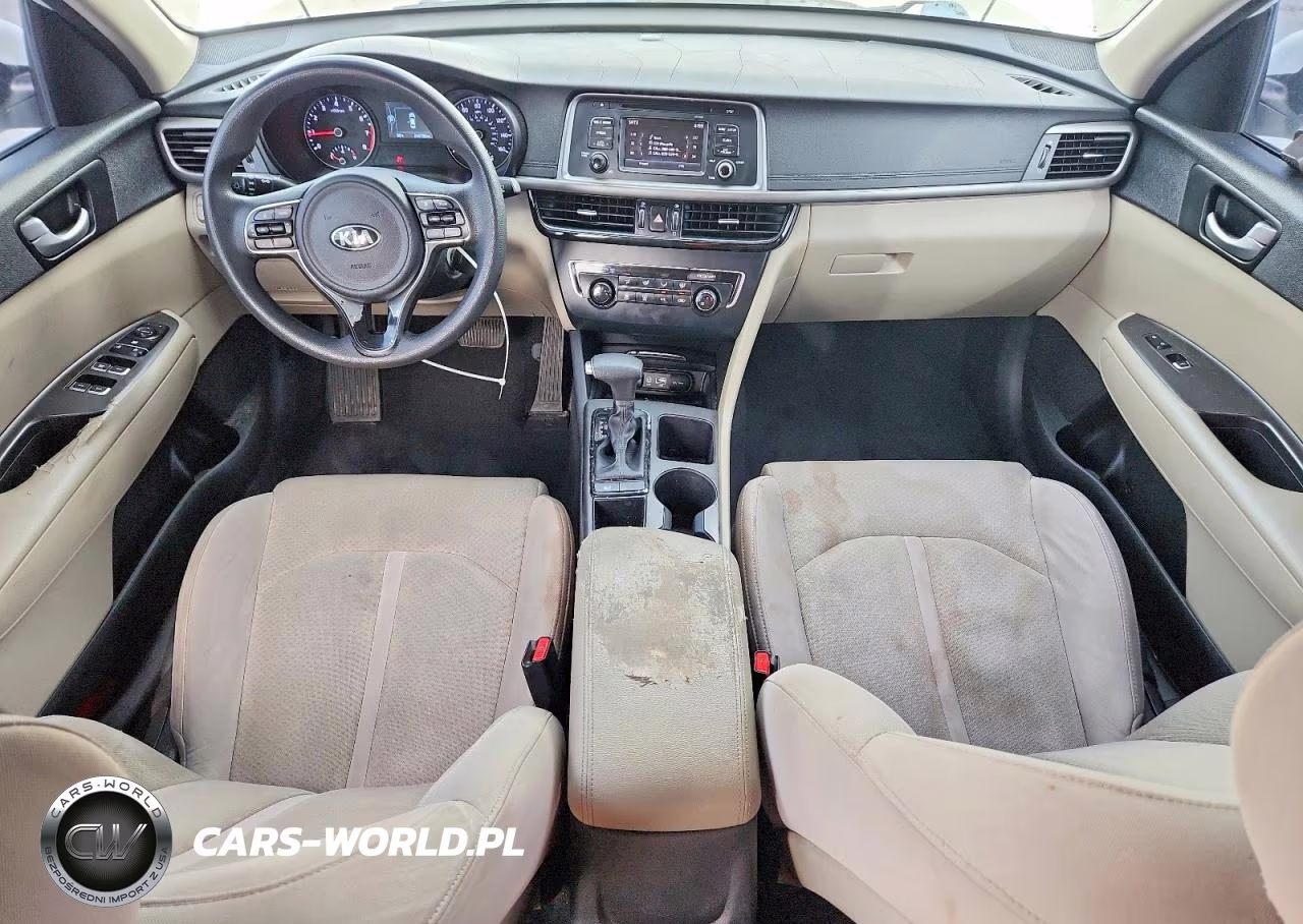 2016 Kia Optima Lx VIN:5XXGT4L37GG007877 - 8