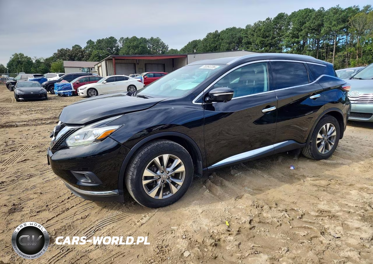 2015 Nissan Murano Sl VIN:5N1AZ2MH2FN230376 - 1