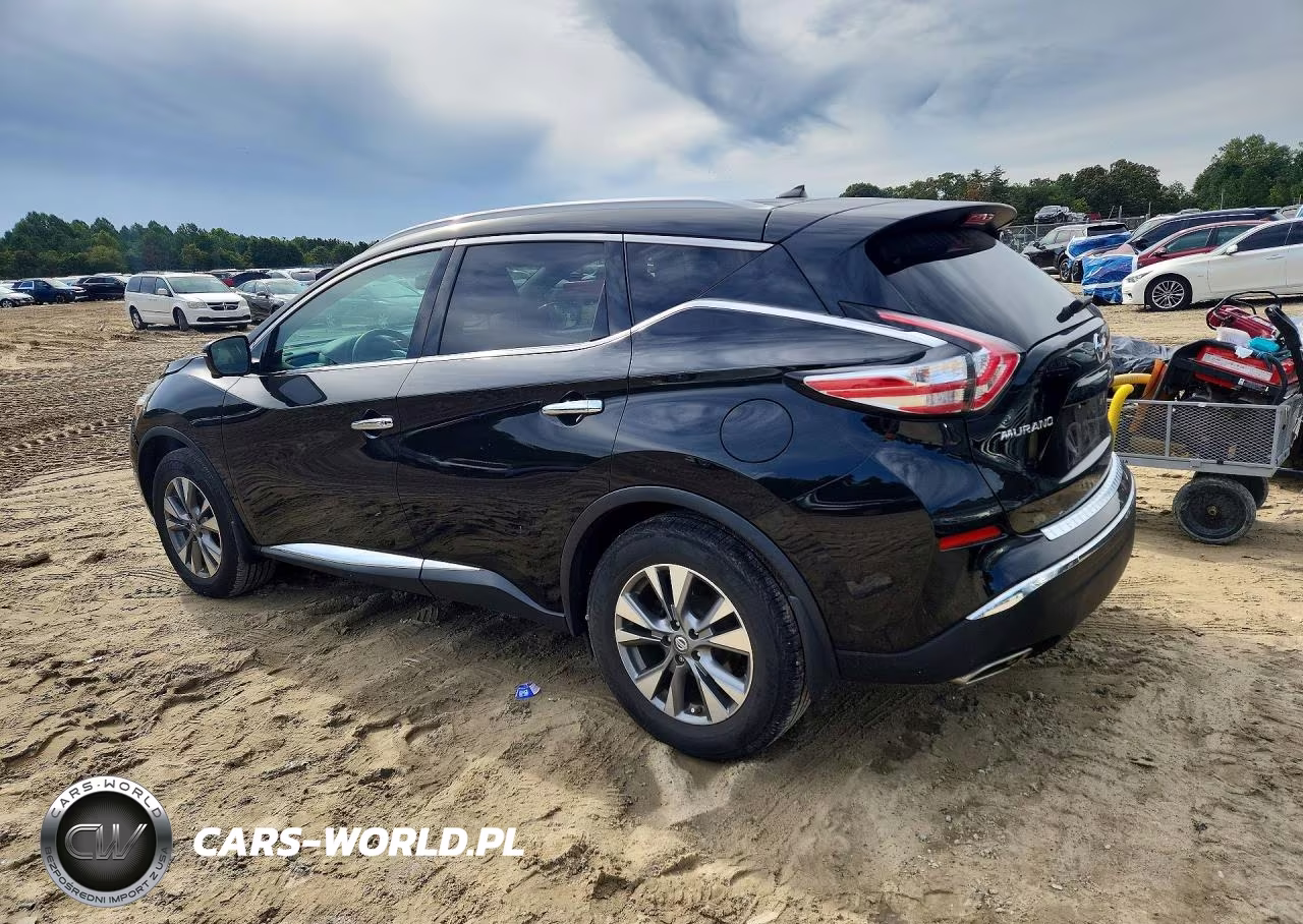 2015 Nissan Murano Sl VIN:5N1AZ2MH2FN230376 - 2