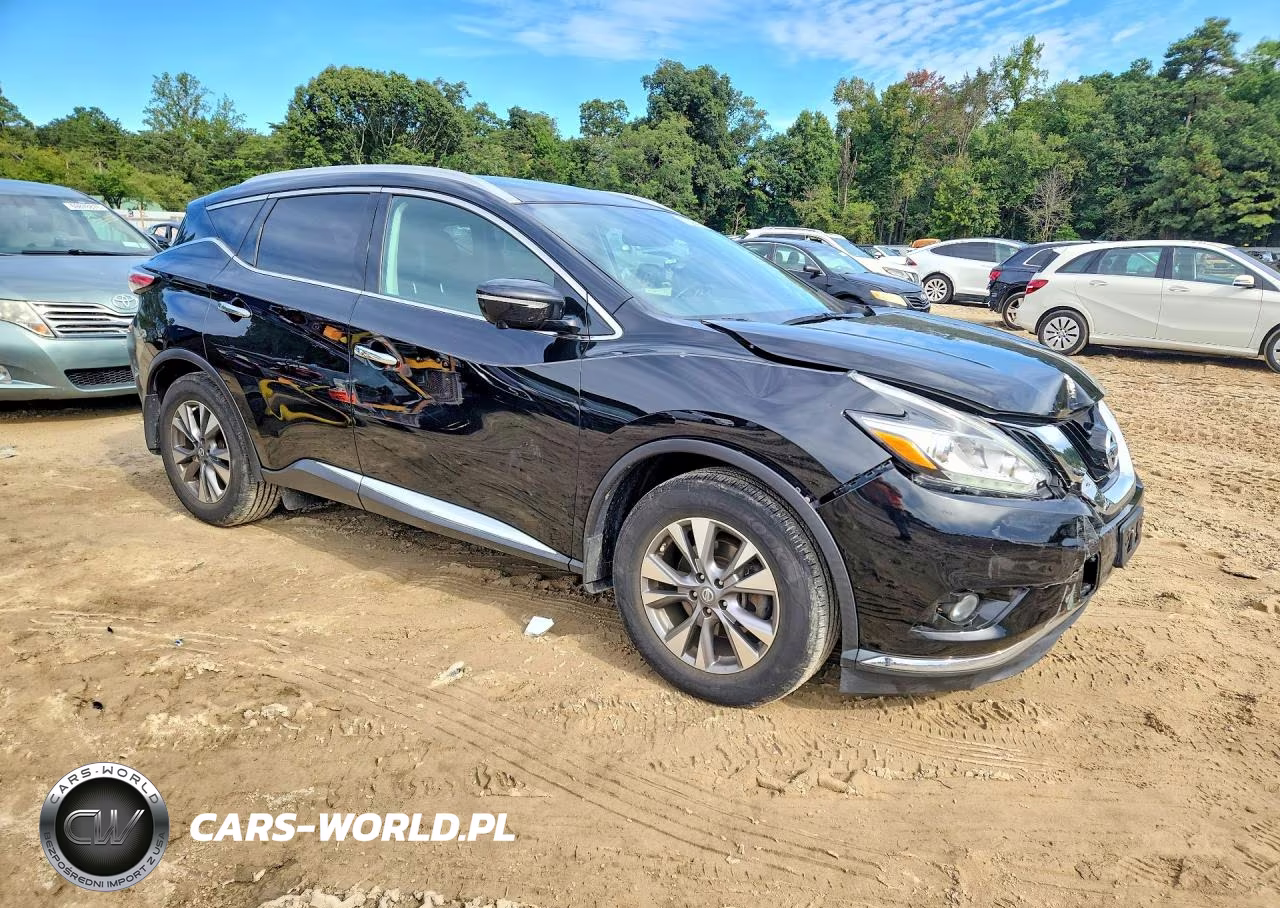 2015 Nissan Murano Sl VIN:5N1AZ2MH2FN230376 - 4