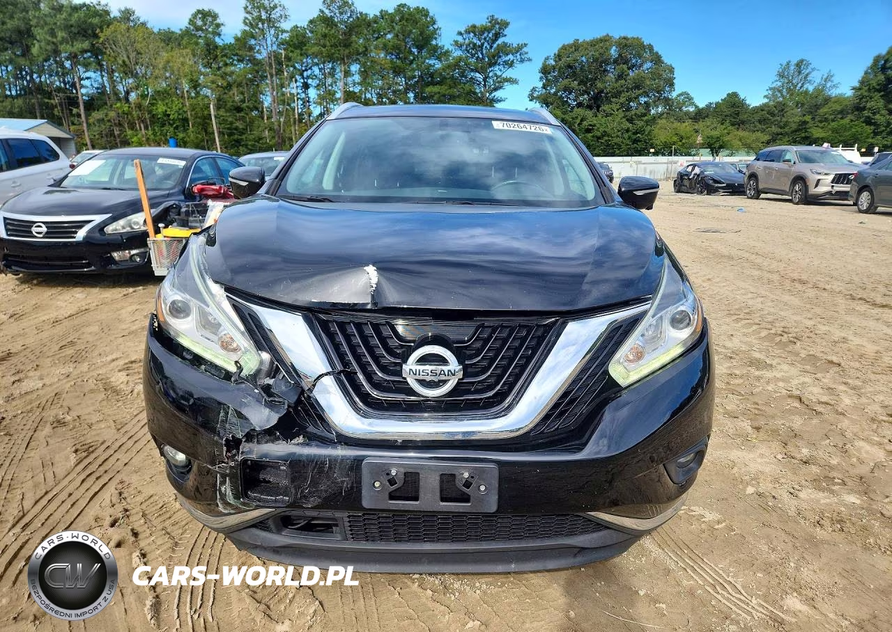2015 Nissan Murano Sl VIN:5N1AZ2MH2FN230376 - 5