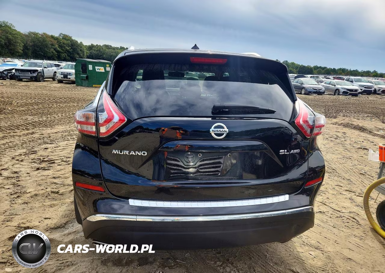 2015 Nissan Murano Sl VIN:5N1AZ2MH2FN230376 - 6