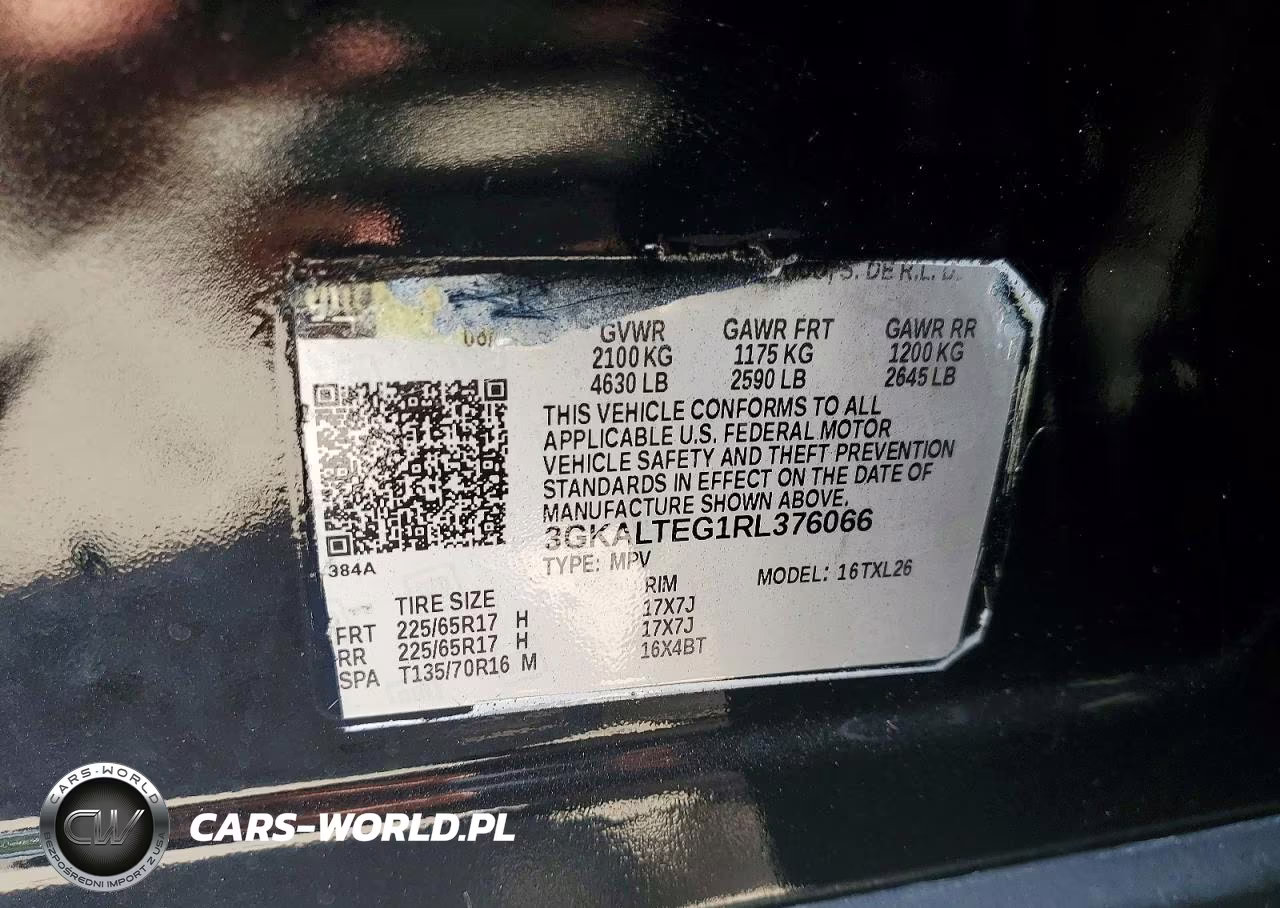 2024 GMC Terrain Sle VIN:3GKALTEG1RL376066 - 14
