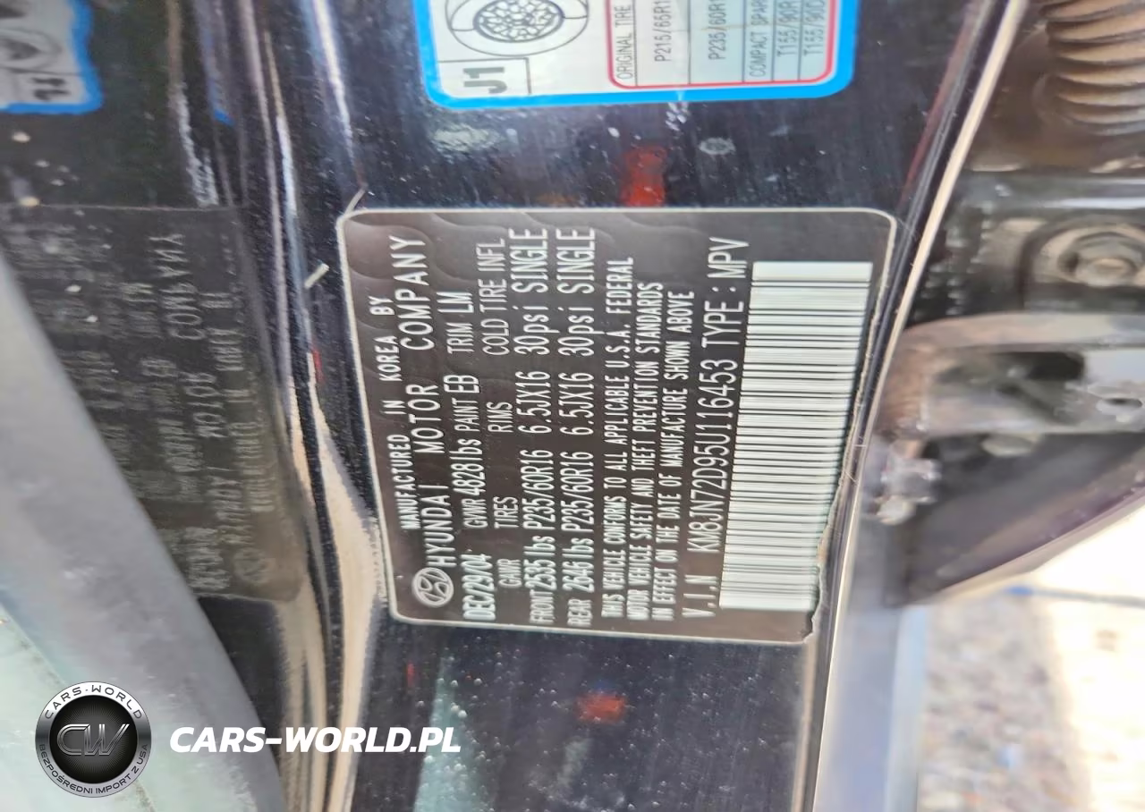 2005 Hyundai Tucson Gls VIN:KM8JN72D95U116453 - 12