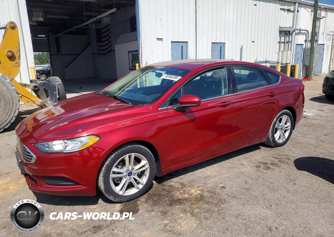 2018 Ford Fusion Se VIN:3FA6P0HD2JR195622 - 1