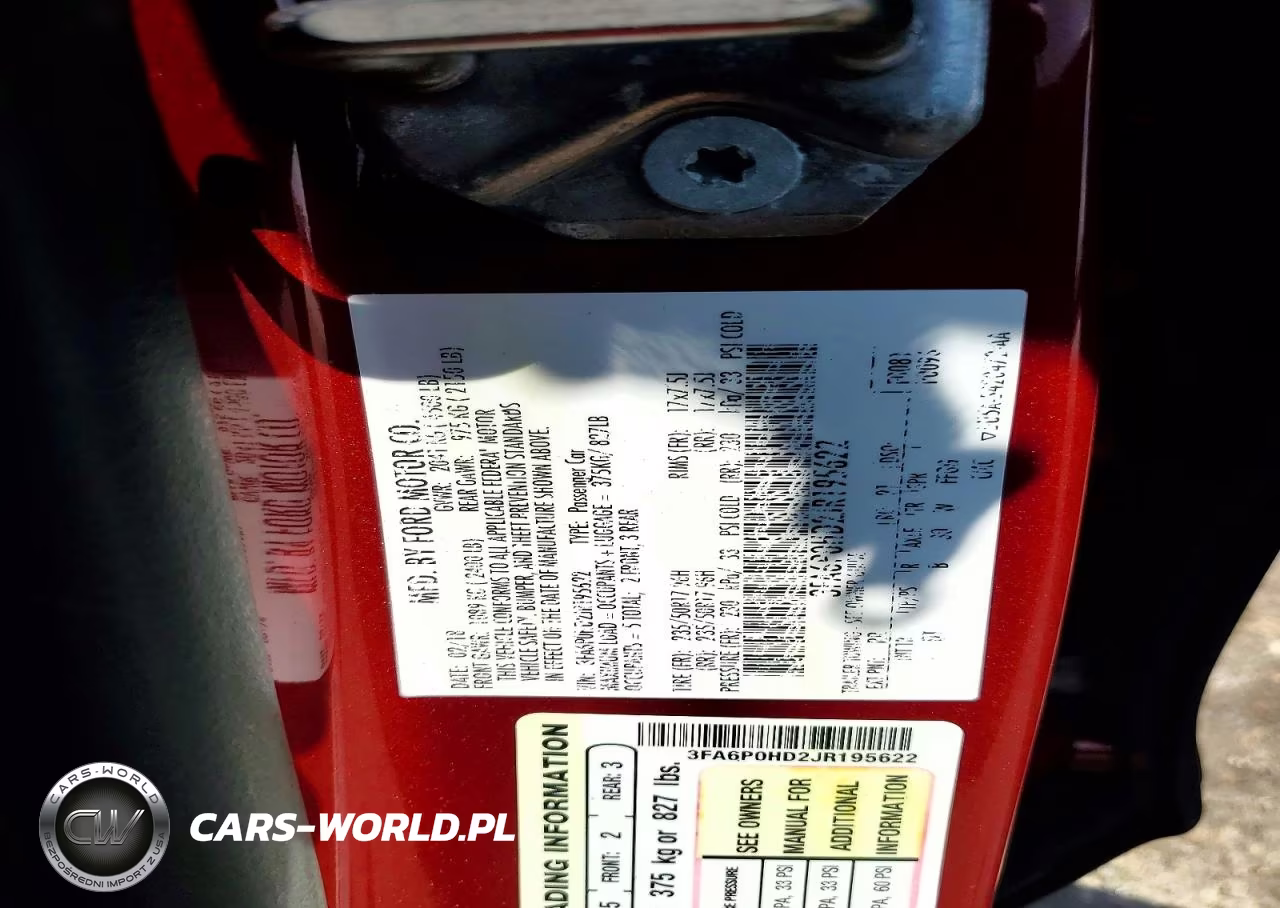 2018 Ford Fusion Se VIN:3FA6P0HD2JR195622 - 12