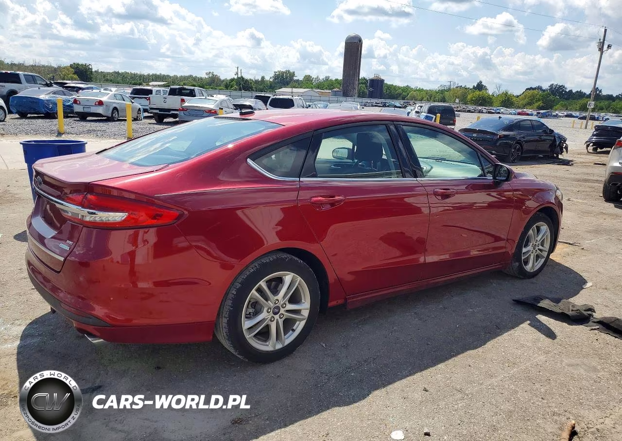 2018 Ford Fusion Se VIN:3FA6P0HD2JR195622 - 3