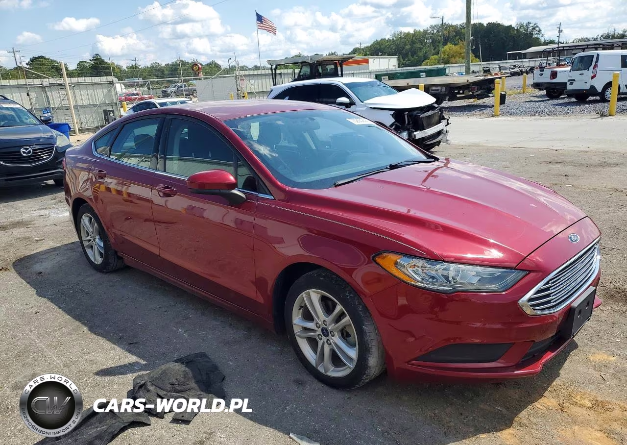 2018 Ford Fusion Se VIN:3FA6P0HD2JR195622 - 4