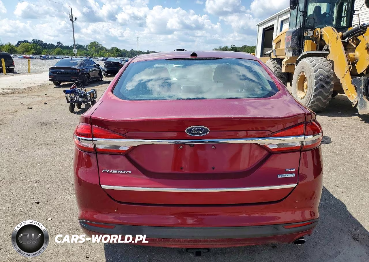 2018 Ford Fusion Se VIN:3FA6P0HD2JR195622 - 6