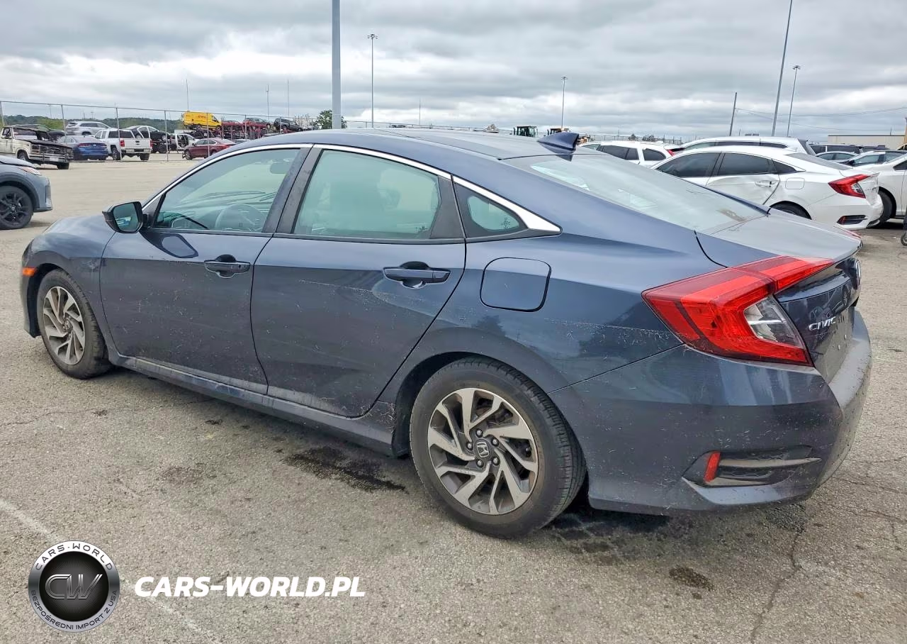 2017 Honda Civic Ex VIN:19XFC2F77HE058160 - 2