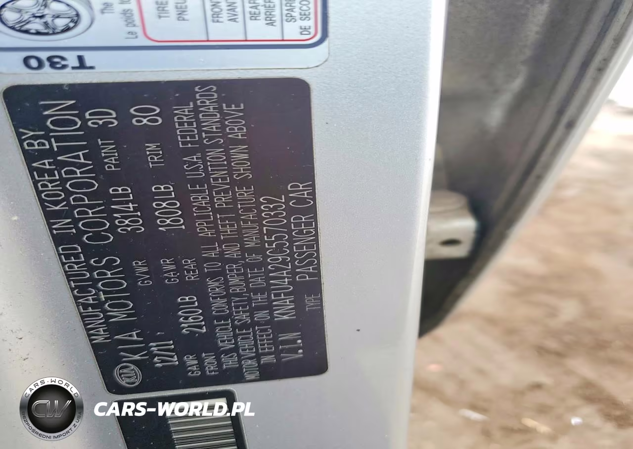 2012 Kia Forte Ex VIN:KNAFU4A29C5570332 - 12