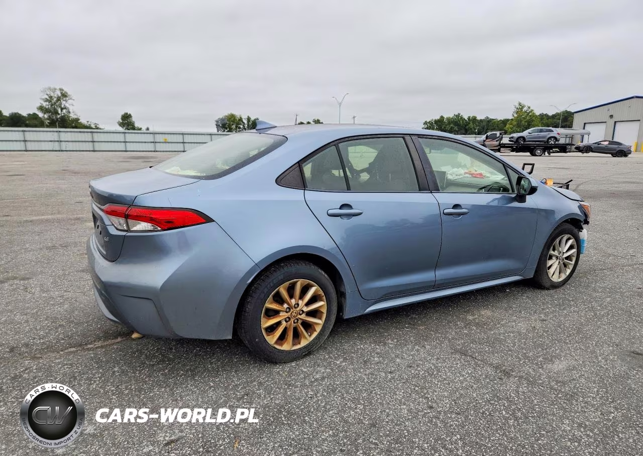 2020 Toyota Corolla Le VIN:JTDVPRAE3LJ102438 - 3