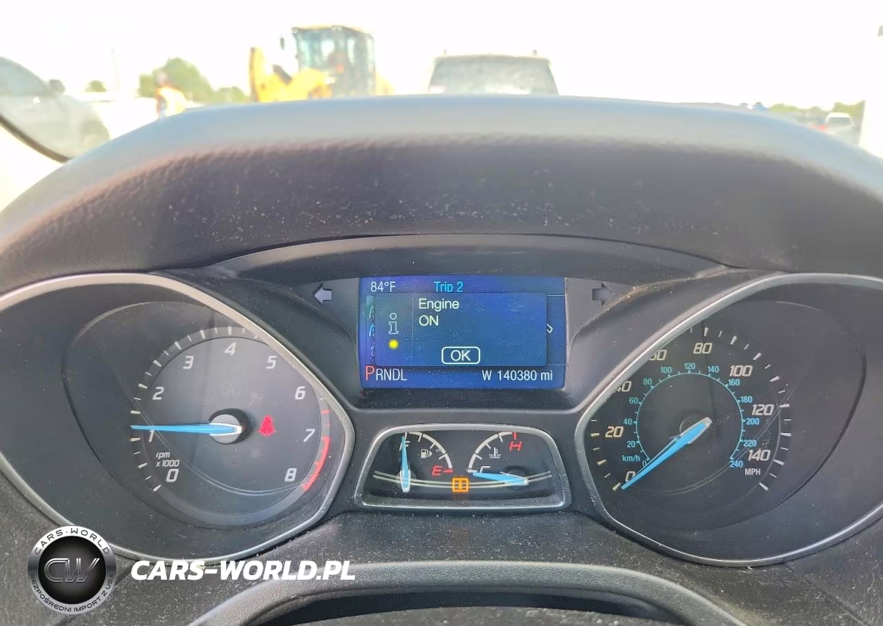 2014 Ford Focus Se VIN:1FADP3F29EL281508 - 9