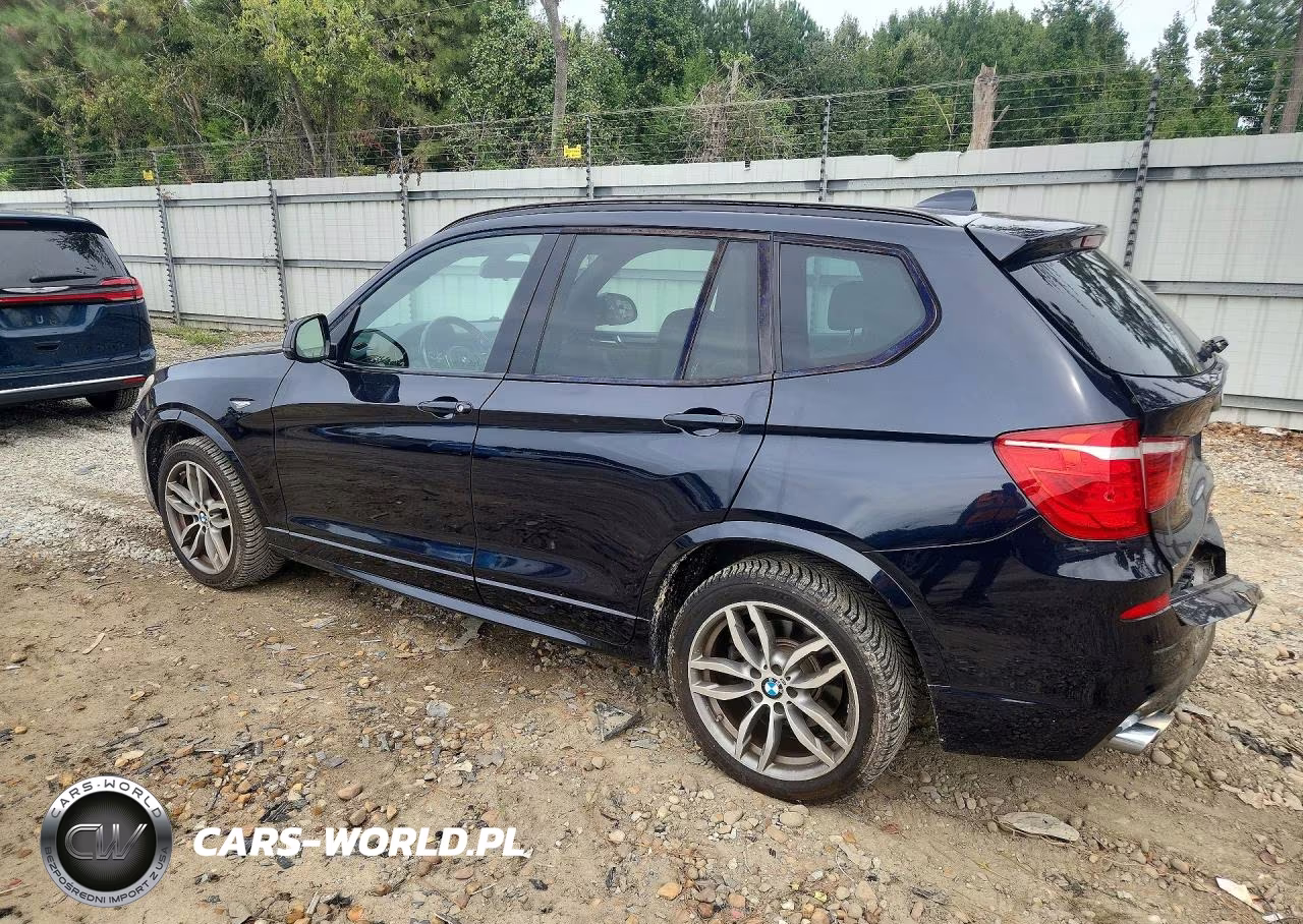 2017 BMW X3 xDrive28I VIN:5UXWX9C50H0T02903 - 2