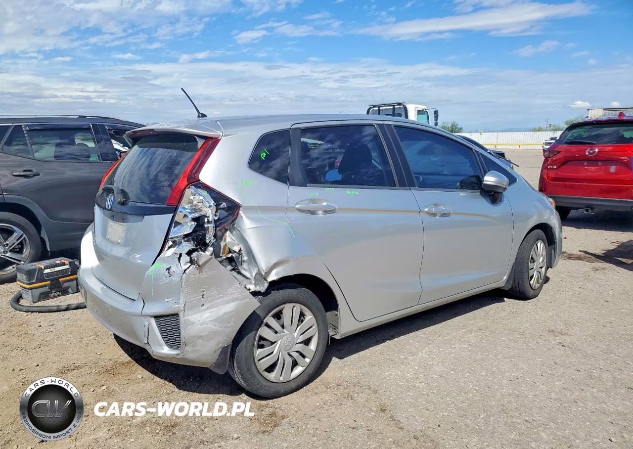2016 Honda Fit Lx VIN:JHMGK5H5XGX037742 - 3