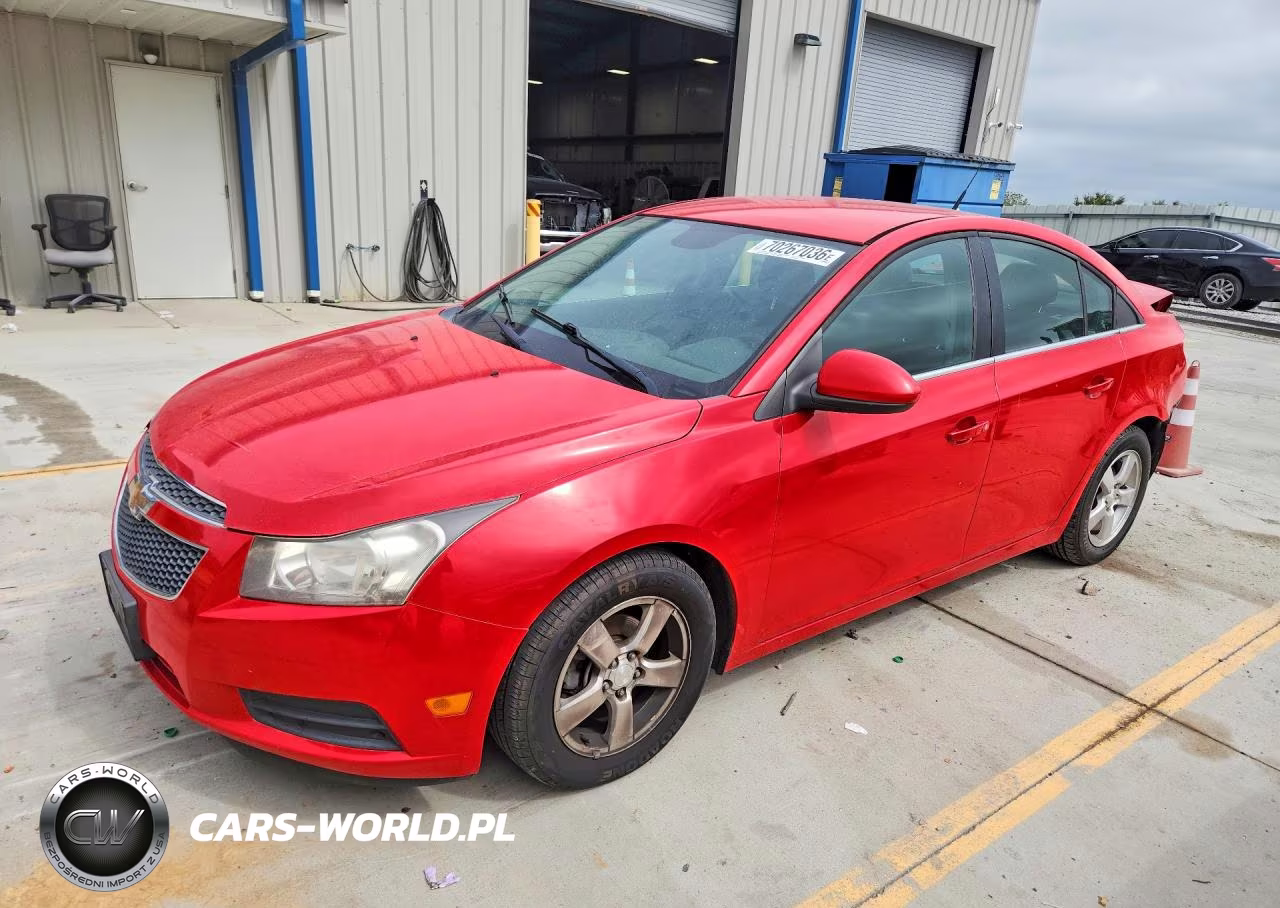 2014 Chevrolet Cruze Lt VIN:1G1PC5SB4E7102409 - 1