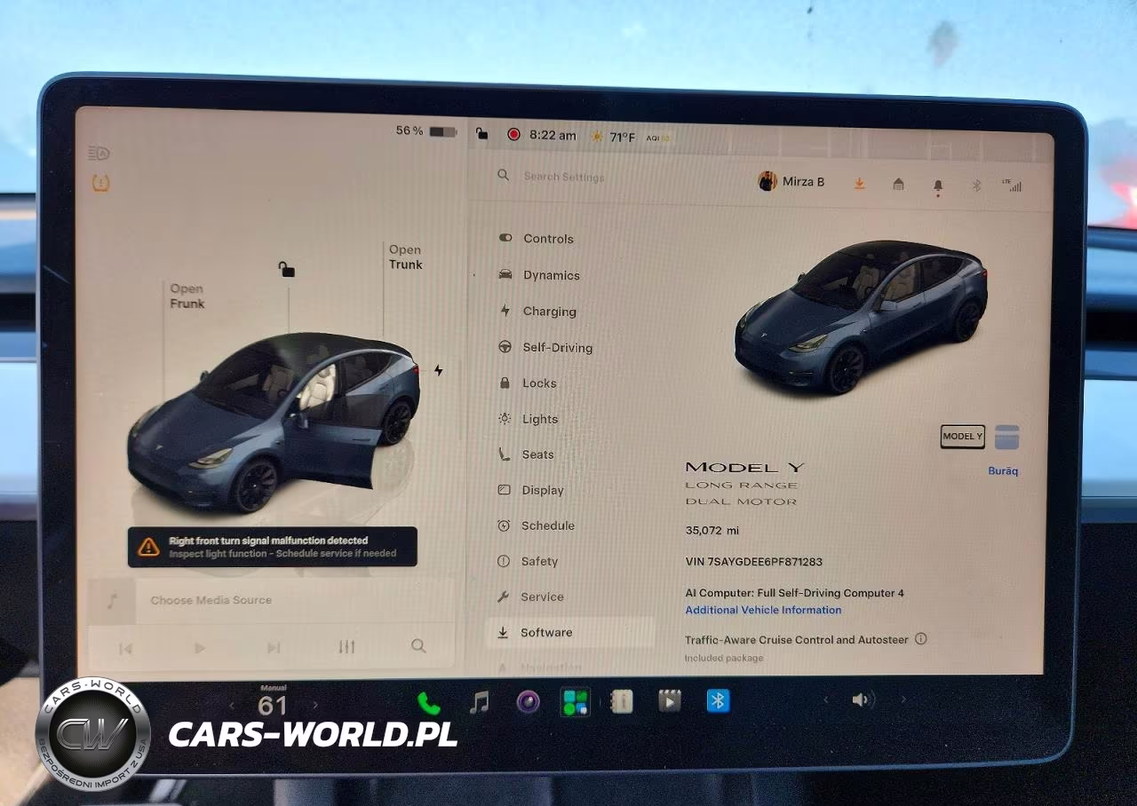 2023 Tesla Model Y VIN:7SAYGDEE6PF871283 - 9