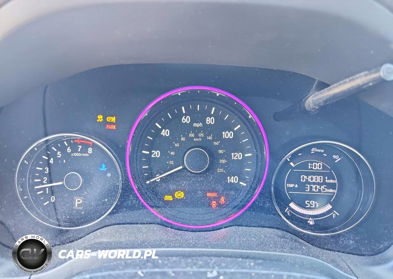 2020 Honda Hr-V Lx VIN:3CZRU6H37LM725717 - 9