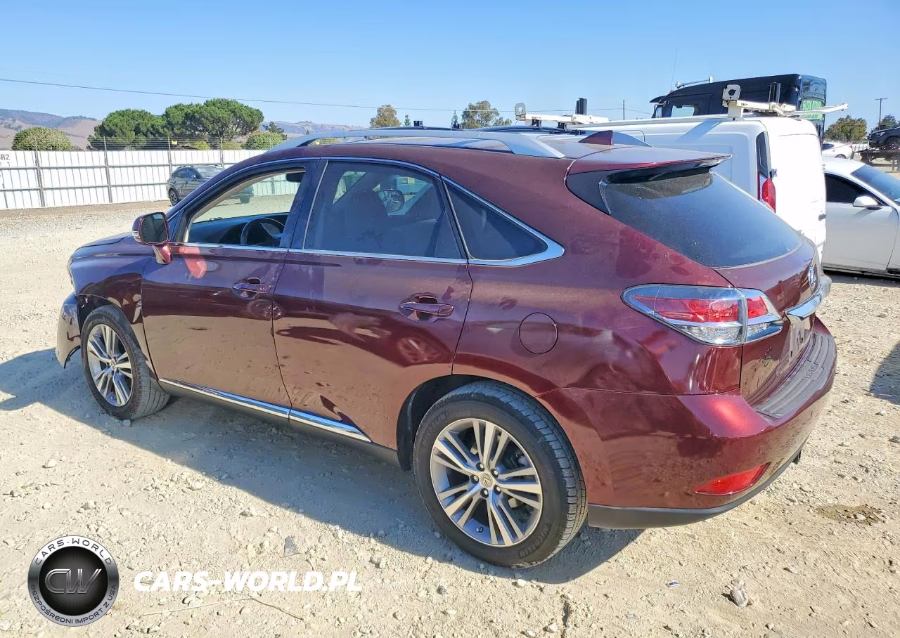 2015 Lexus Rx 350 Base VIN:2T2BK1BA7FC301180 - 2