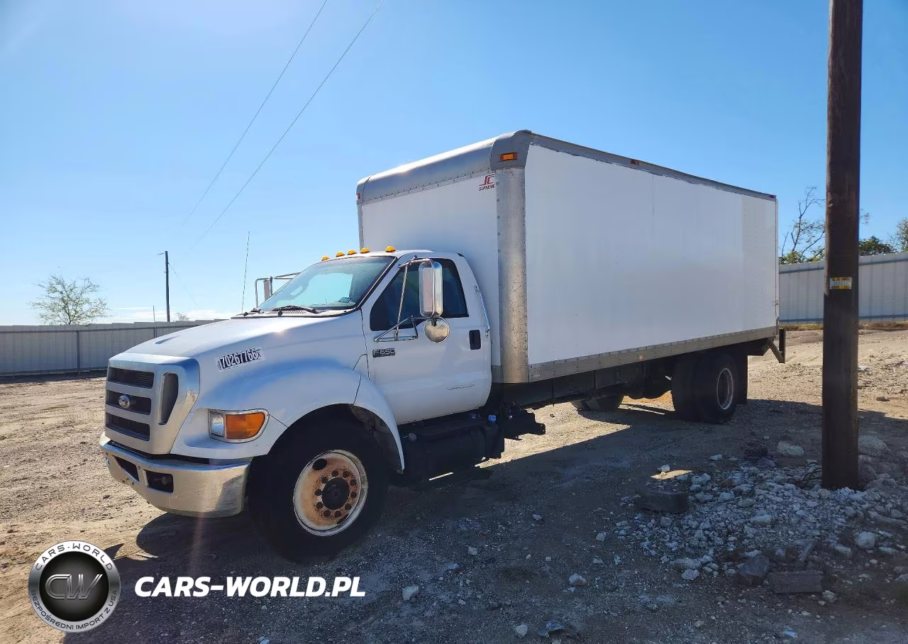 2011 Ford F650 Super Duty Box Truck VIN:3FRNF6FCXBV381541 - 1