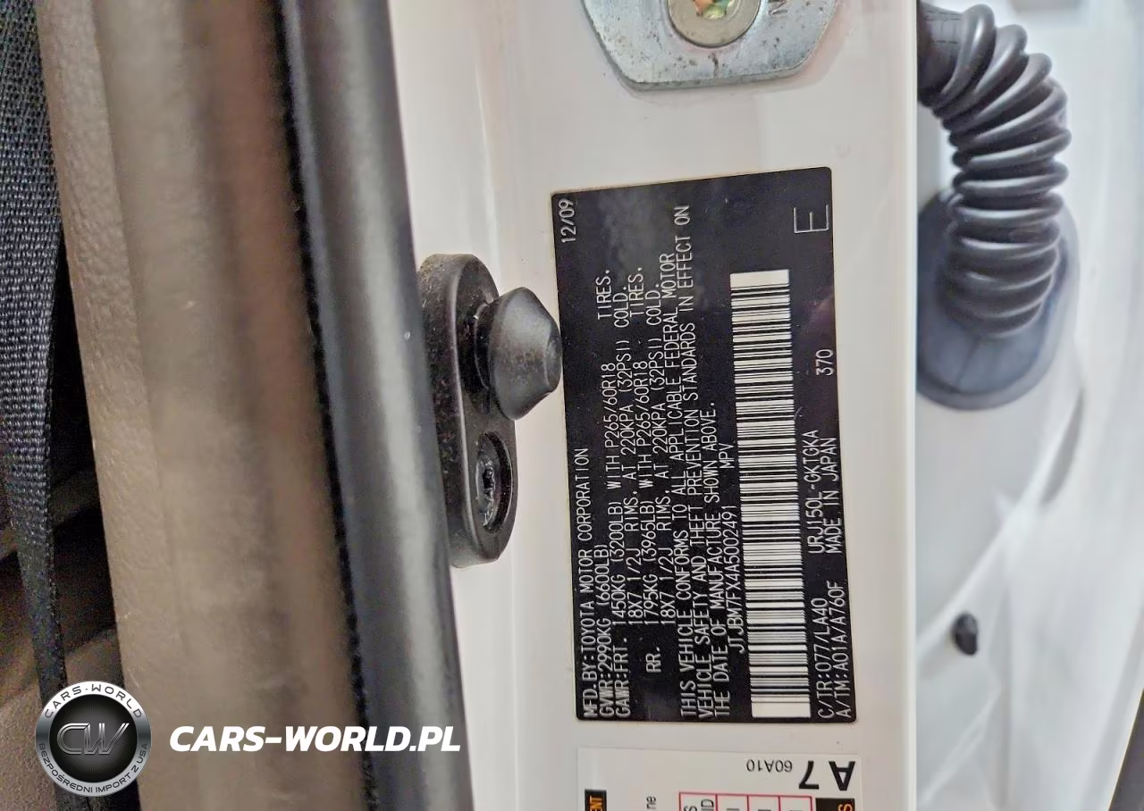 2010 Lexus Gx 460 VIN:JTJBM7FX4A5002491 - 13