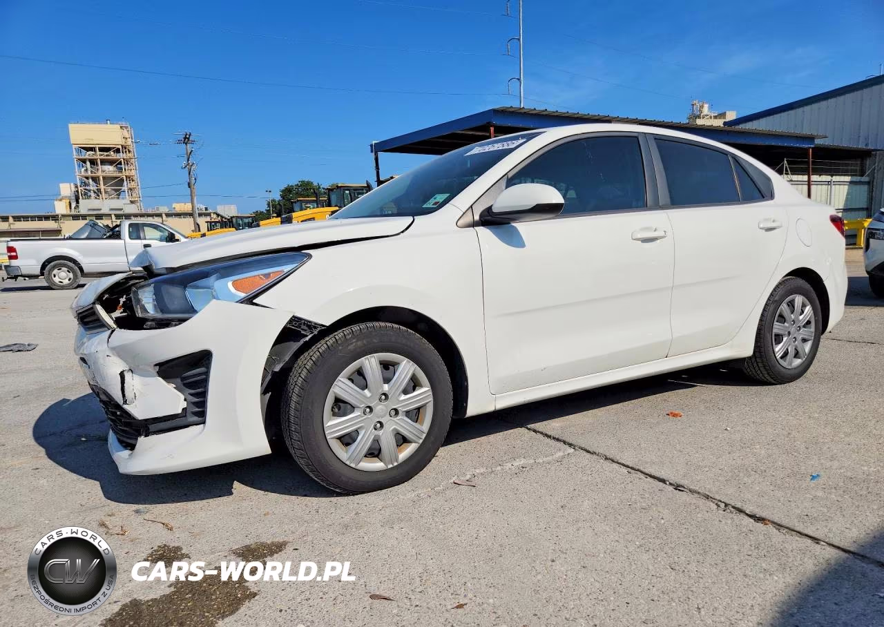 2022 Kia Rio S VIN:3KPA24AD9NE435539 - 1