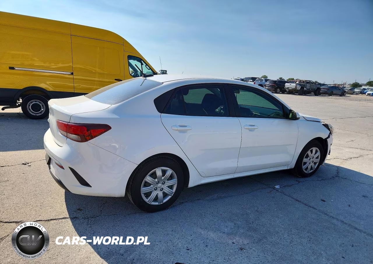 2022 Kia Rio S VIN:3KPA24AD9NE435539 - 3