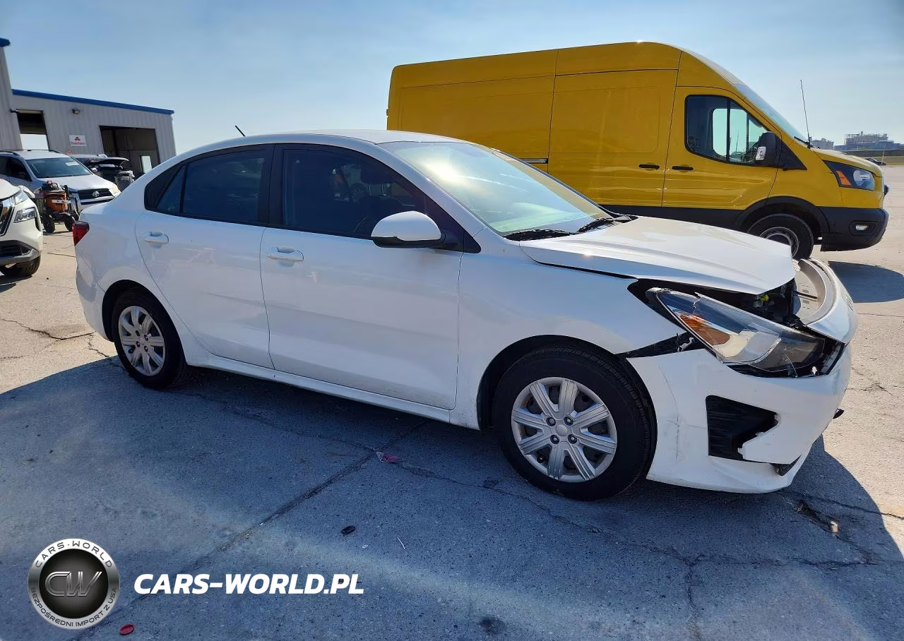 2022 Kia Rio S VIN:3KPA24AD9NE435539 - 4