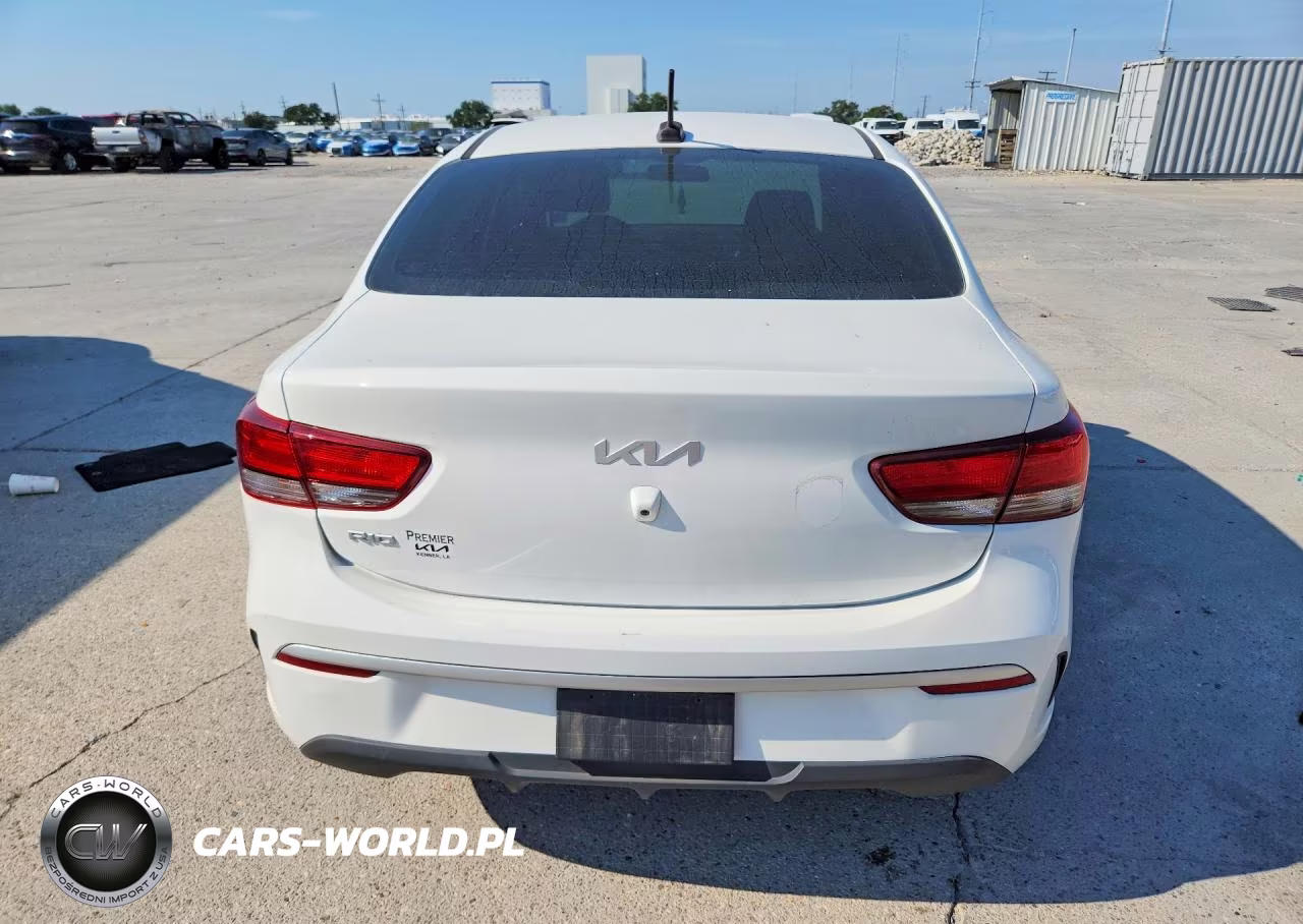 2022 Kia Rio S VIN:3KPA24AD9NE435539 - 6