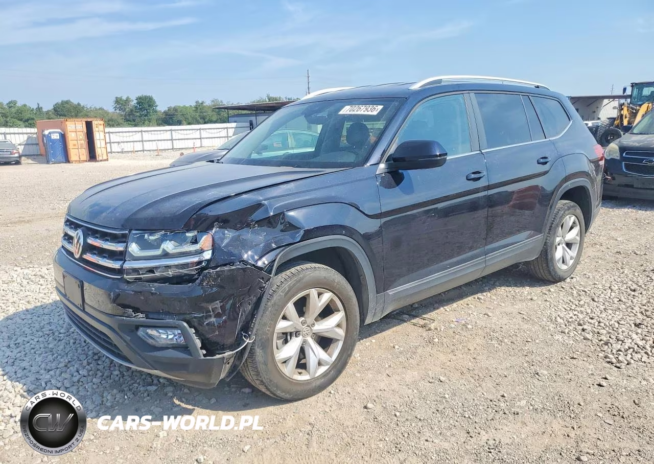 2018 Volkswagen Atlas Se VIN:1V2DR2CA1JC559725 - 1