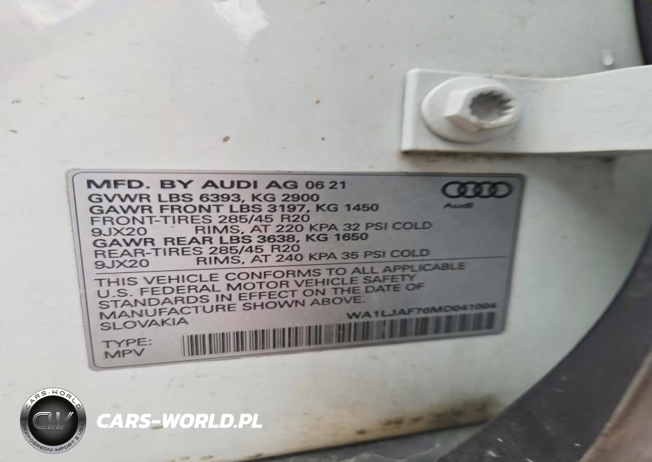 2021 Audi Q7 Premium Plus VIN:WA1LJAF76MD041004 - 13