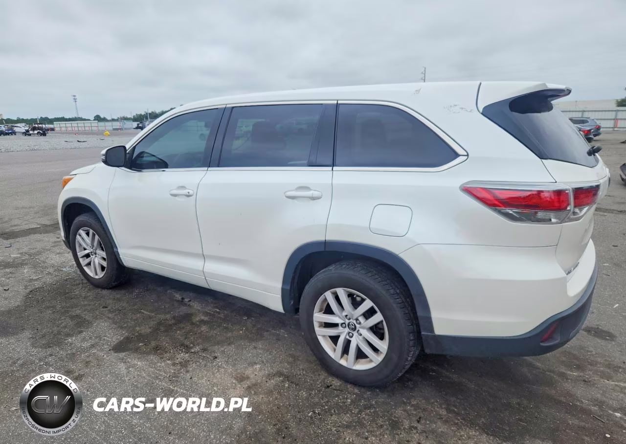 2016 Toyota Highlander Le VIN:5TDZKRFH6GS182541 - 2