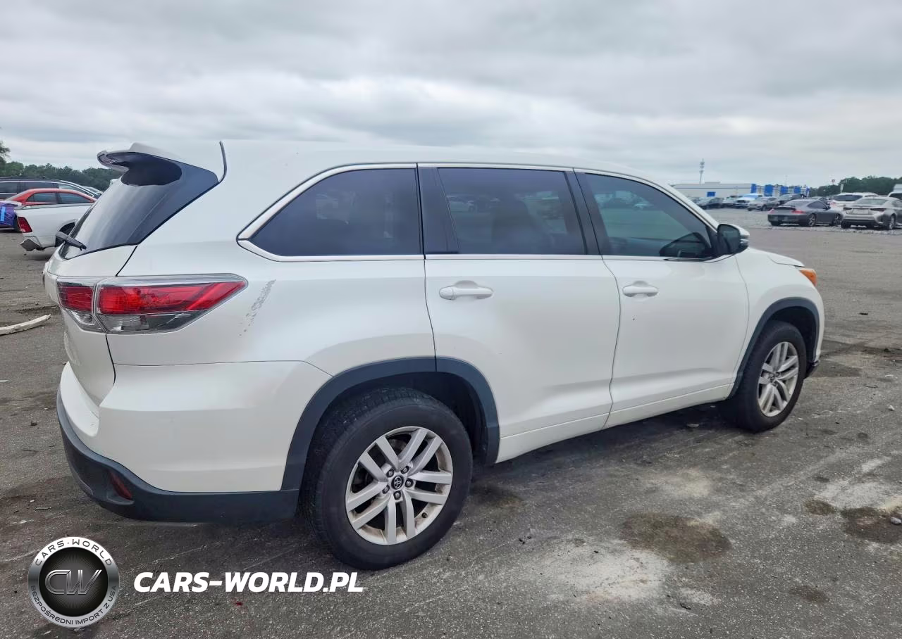 2016 Toyota Highlander Le VIN:5TDZKRFH6GS182541 - 3