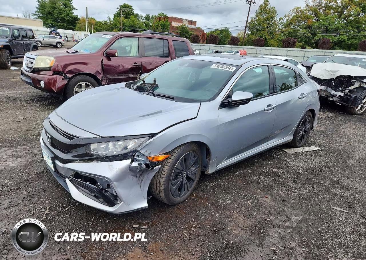 2019 Honda Civic Ex VIN:SHHFK7H67KU213911 - 1
