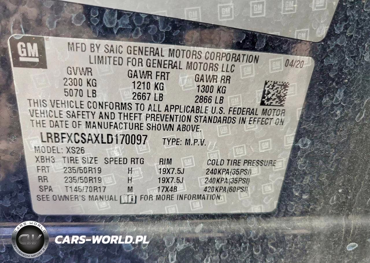 2020 Buick Envision Essence VIN:LRBFXCSAXLD170097 - 13