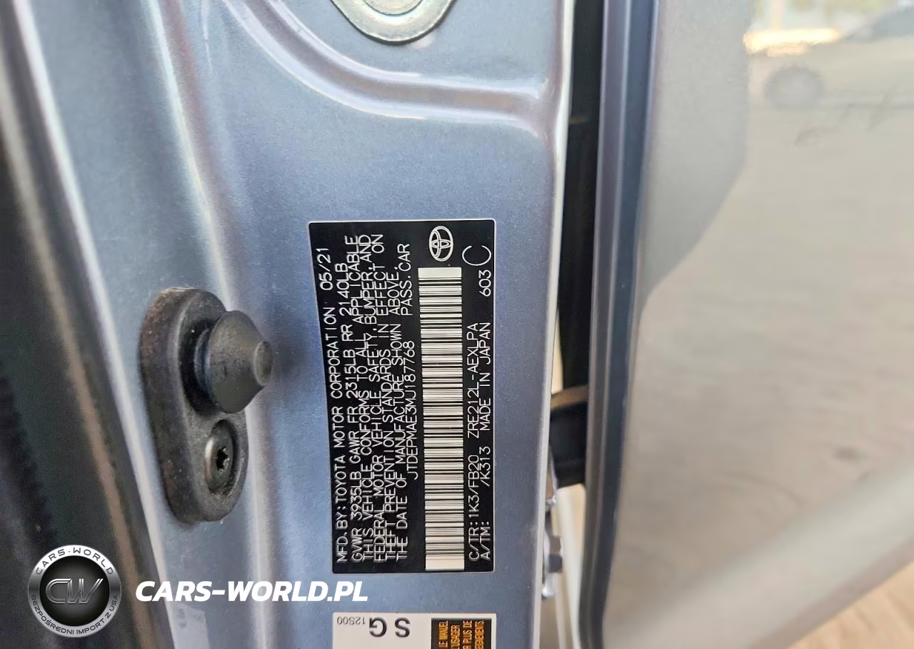 2021 Toyota Corolla Le VIN:JTDEPMAE3MJ187768 - 12