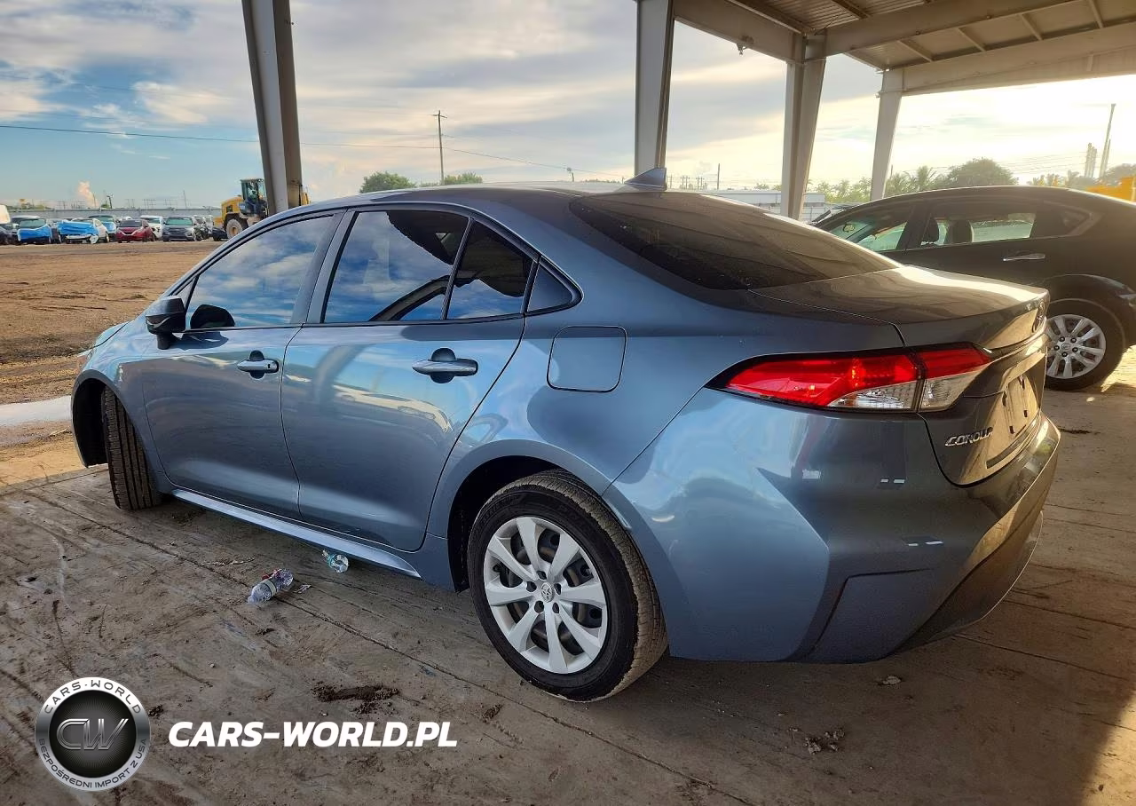 2021 Toyota Corolla Le VIN:JTDEPMAE3MJ187768 - 2