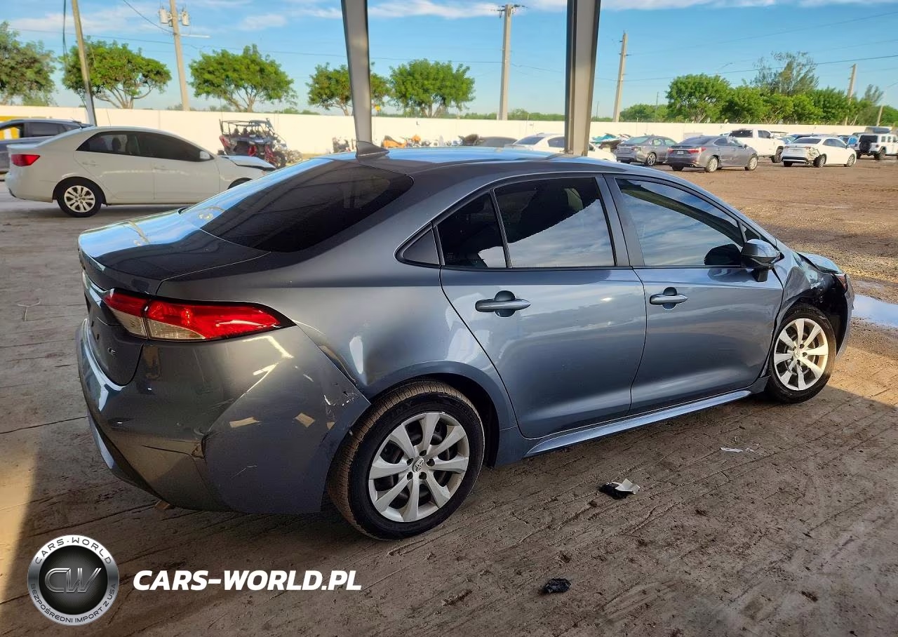 2021 Toyota Corolla Le VIN:JTDEPMAE3MJ187768 - 3