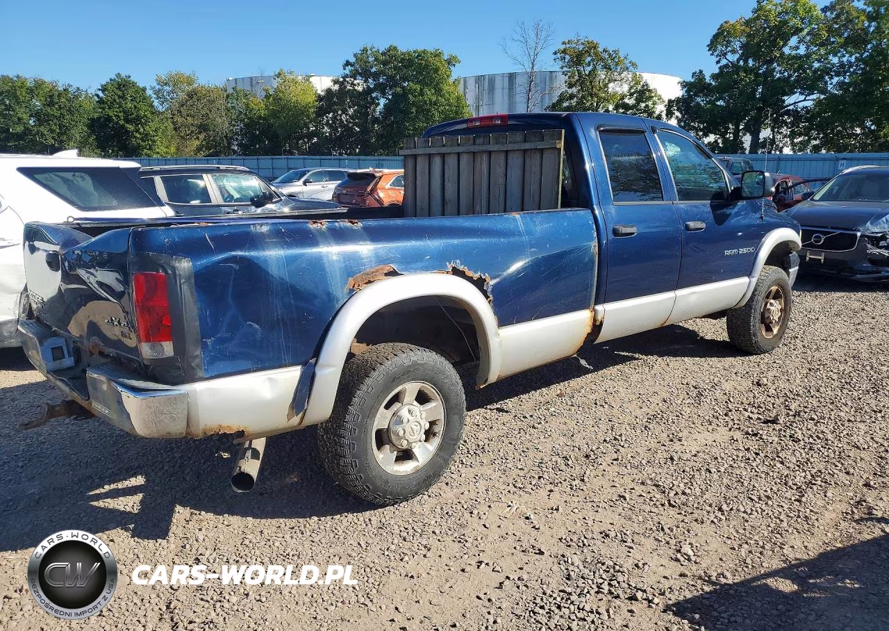 2004 Dodge Ram 2500 St VIN:3D7KU28C44G135383 - 3
